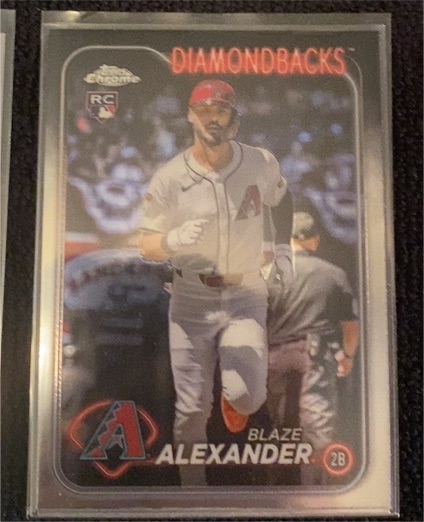 2024 Topps Chrome Update #USC53 Blaze Alexander — front