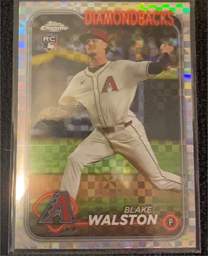 2024 Topps Chrome Update #USC69 Blake Walston — front