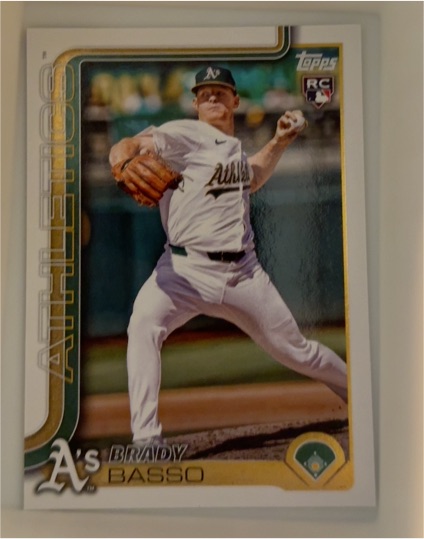 2025 Topps Series 2 #443 Brady Basso — front