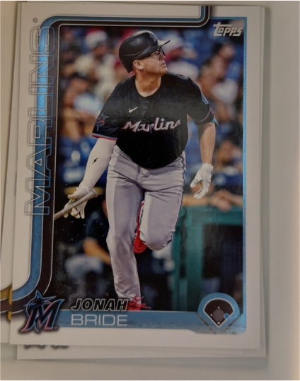 2025 Topps Series 2 #585 Jonah Bride — front
