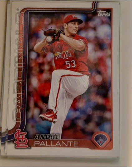 2025 Topps #623 Andre Pallante — front