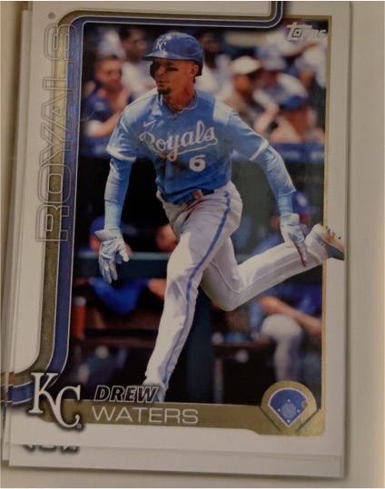 2025 Topps #546 Drew Waters — front
