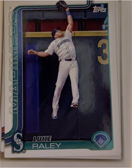 2025 Topps Series 2 #534 Luke Raley Seattle Mariners — front
