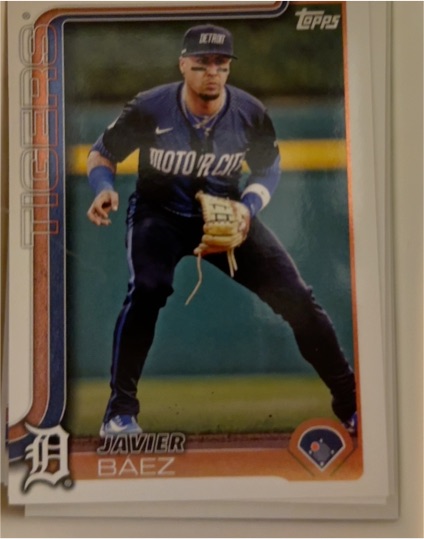 2025 Topps #545 Javier Báez — front