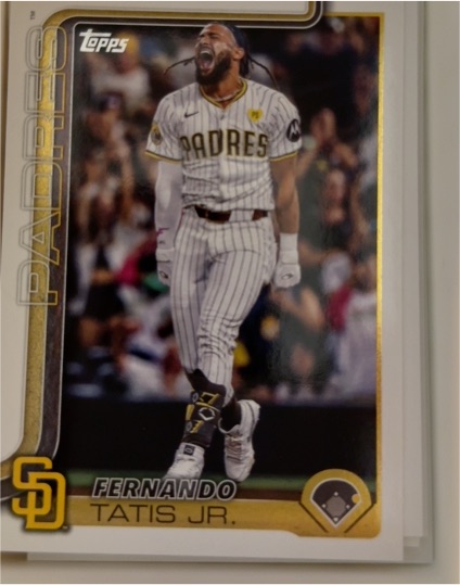 2025 Topps Chrome #159 Fernando Tatis Jr. — front
