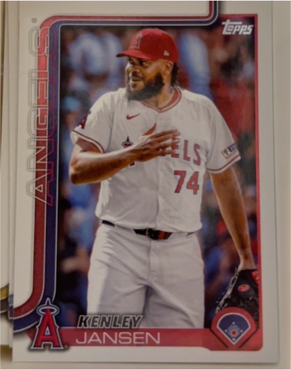 2025 Topps #375 Kenley Jansen — front