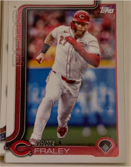 2025 Topps #675 Jake Fraley — front