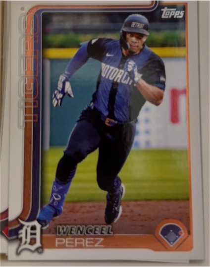 2025 Topps #646 Wenceel Perez — front