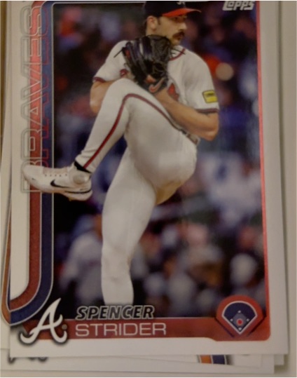 2025 Topps Chrome #46 Spencer Strider — front