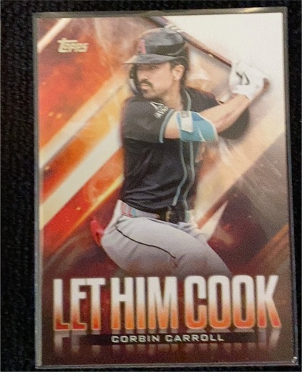 2024 Topps Update #LHC-3 Corbin Carroll Let Him Cook — front