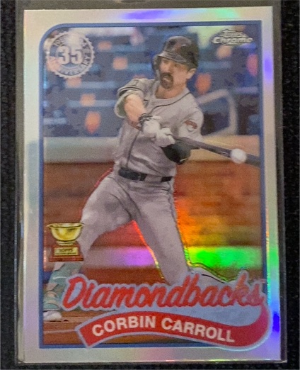 2024 Topps Chrome Update 35th Anniversary #89CU-17 Corbin Carroll — front