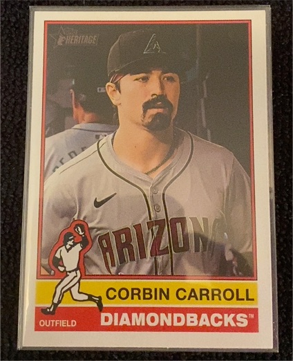 2025 Topps Heritage #232 Corbin Carroll — front