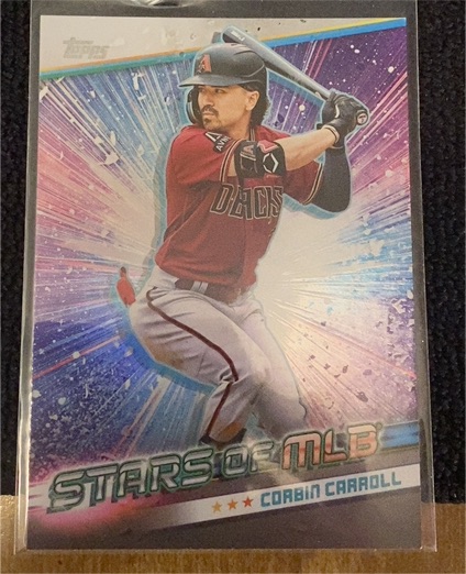 2024 Topps Series 1 Stars of MLB #SMLB-29 Corbin Carroll — front