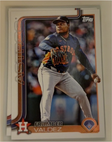 2025 Topps #544 Framber Valdez — front
