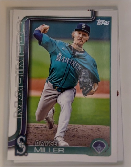 2025 Topps Series 2 #358 Bryce Miller — front