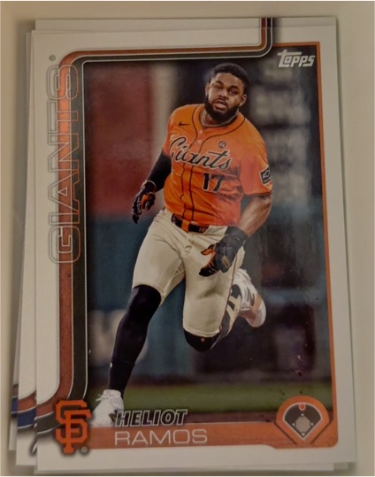 2025 Topps Series 2 #527 Heliot Ramos — front