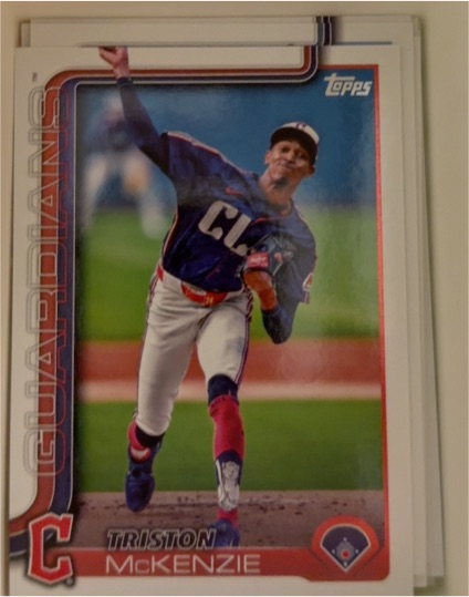 2025 Topps Series 2 #645 Triston McKenzie — front
