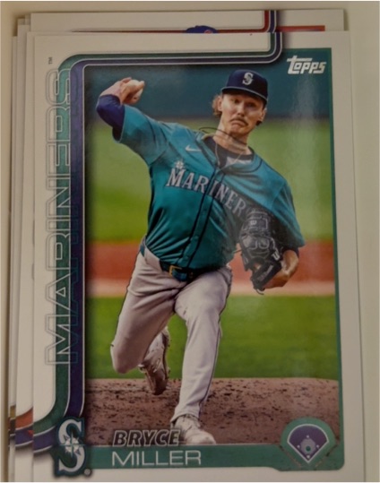 2025 Topps Series 2 #358 Bryce Miller — front