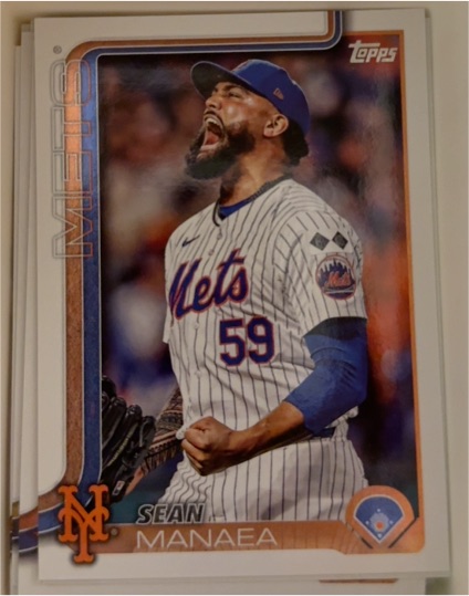 2025 Topps Series 2 #354 Sean Manaea — front