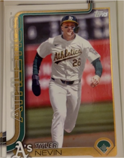 2025 Topps #538 Tyler Nevin — front