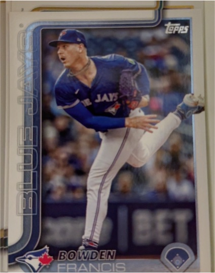 2025 Topps #685 Bowden Francis — front