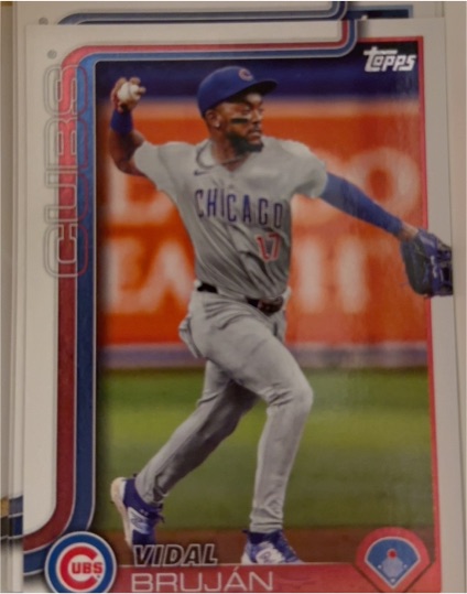 2025 Topps #390 Vidal Bruján — front