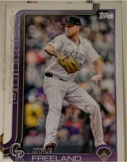 2025 Topps #407 Kyle Freeland — front