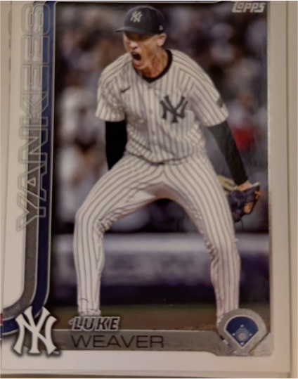 2025 Topps #506 Luke Weaver — front