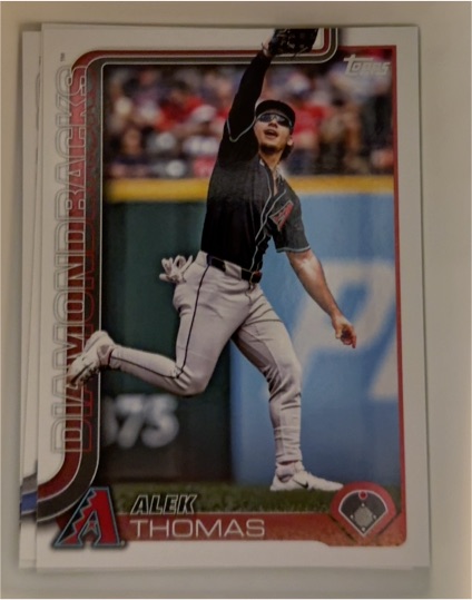 2025 Topps Series 2 #428 Alek Thomas — front