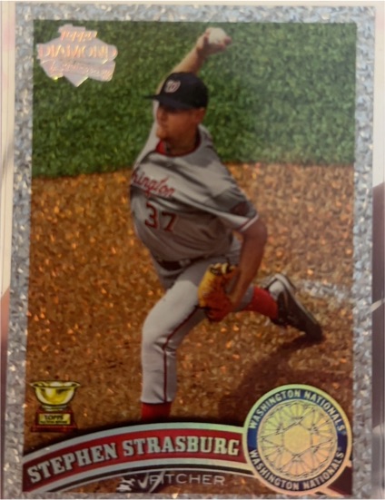 2011 Topps Diamond Anniversary #183 Stephen Strasburg — front