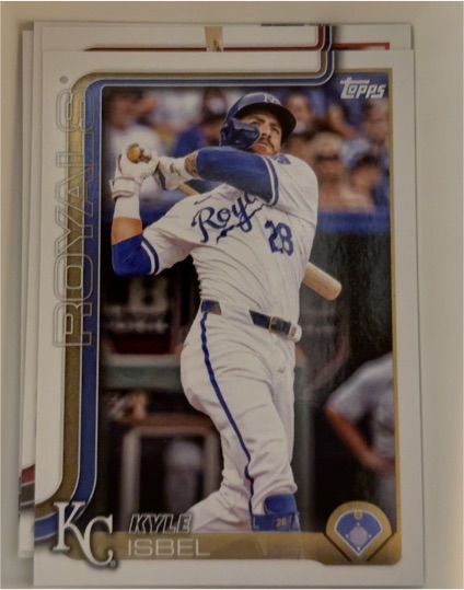 2025 Topps #470 Kyle Isbel — front