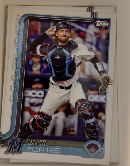 2025 Topps Series 2 #523 Nick Fortes — front