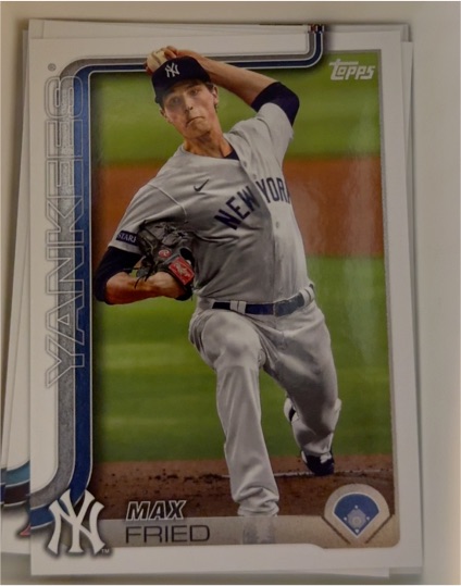 2025 Topps #609 Max Fried — front