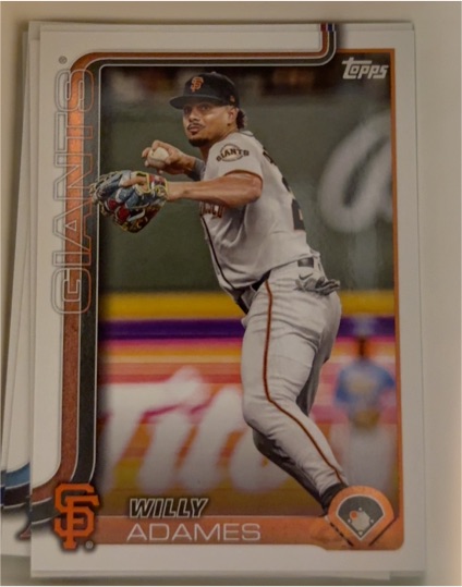 2025 Topps #521 Willy Adames — front