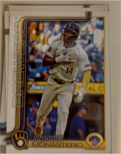 2025 Topps Series 2 #581 Andruw Monasterio — front