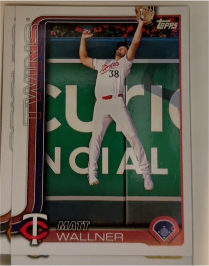 2025 Topps #547 Matt Wallner — front