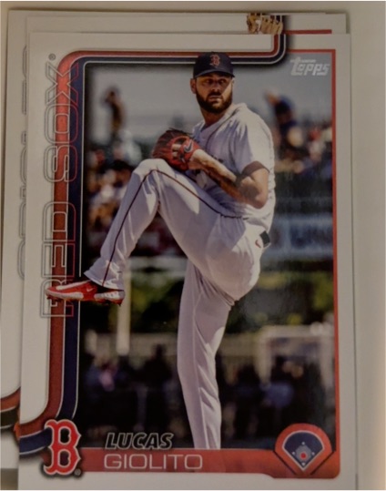 2025 Topps #614 Lucas Giolito — front