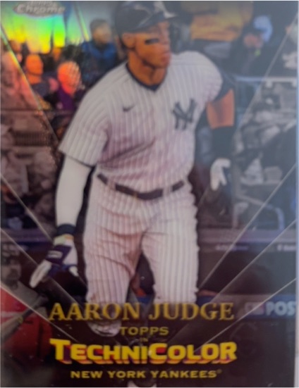 2023 Topps Chrome #TT-20 Aaron Judge Topps in Technicolor — front
