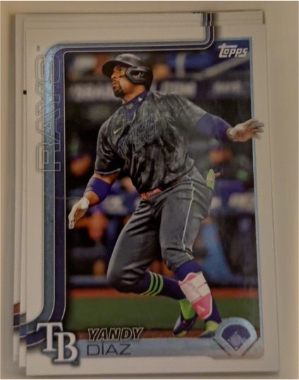 2025 Topps #402 Yandy Díaz — front