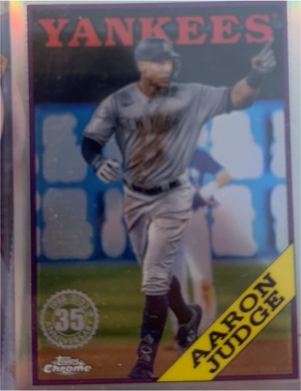 2023 Topps Chrome 1988 Topps Baseball #88BC-1 Aaron Judge — front