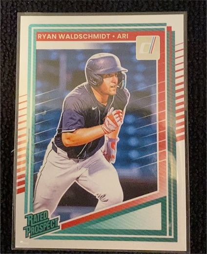 2025 Panini Donruss #169 Ryan Waldschmidt Rated Prospect — front