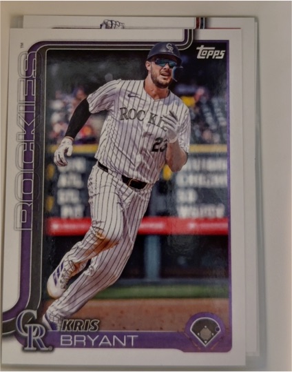 2025 Topps #405 Kris Bryant — front