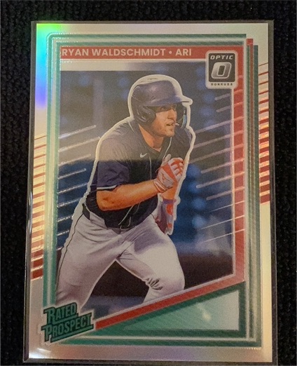 2025 Donruss Optic #169 Ryan Waldschmidt Rated Prospect — front