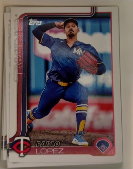 2025 Topps #662 Pablo Lopez — front