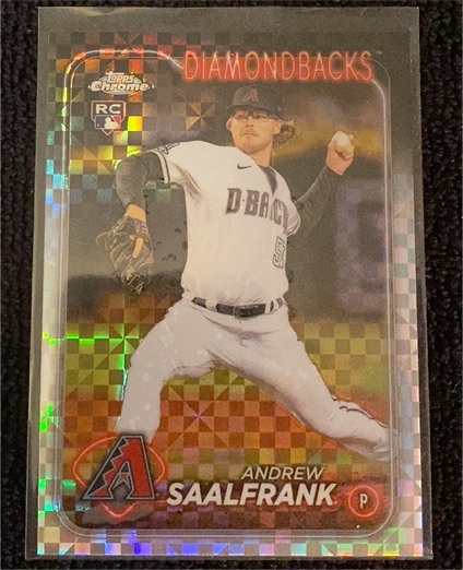 2024 Topps Chrome #178 Andrew Saalfrank — front