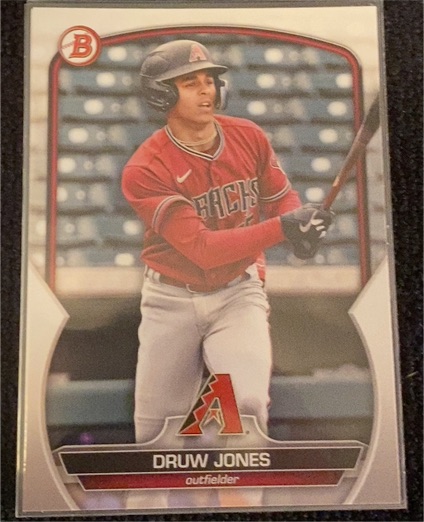 2023 Bowman Draft #BD-4 Druw Jones — front