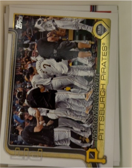 2025 Topps Series 2 #677 Pittsburgh Pirates Team Card — front