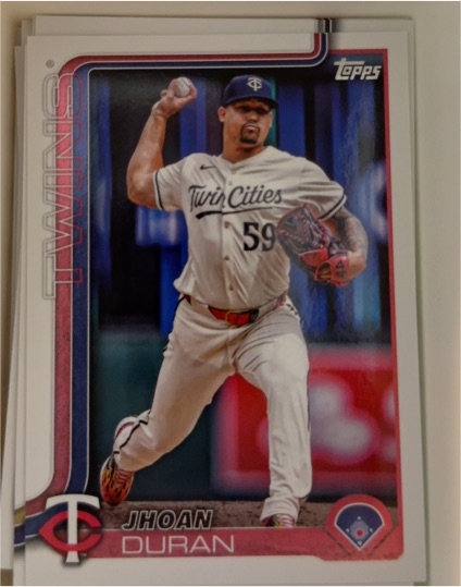 2025 Topps #687 Jhoan Duran — front