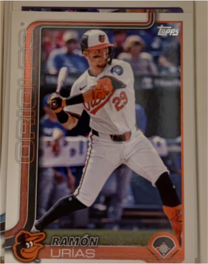 2025 Topps #380 Ramón Urías — front