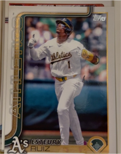 2025 Topps #453 Esteury Ruiz — front